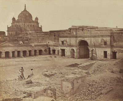 インドの宮殿、1858年頃 作： English Photographer